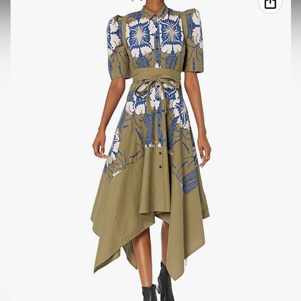 Making the Cut Self Tie Dress